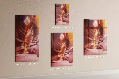 Magnetic wall board Antelope Canyon