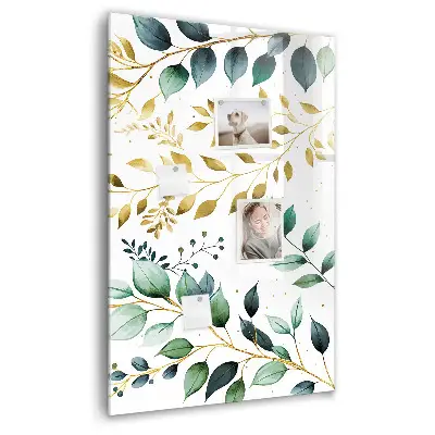 Flower pattern magnet board