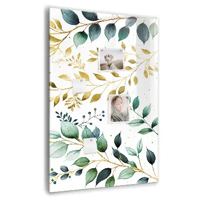 Flower pattern magnet board