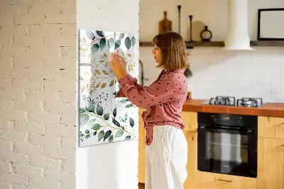 Flower pattern magnet board