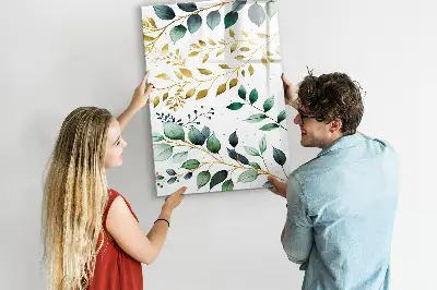 Flower pattern magnet board