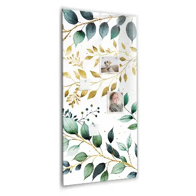 Flower pattern magnet board