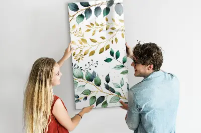 Flower pattern magnet board
