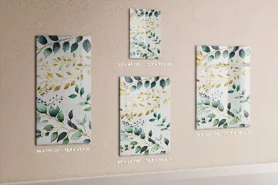 Flower pattern magnet board