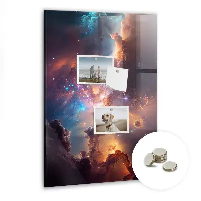 Galaxy space magnetic wall board