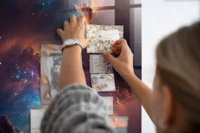 Galaxy space magnetic wall board