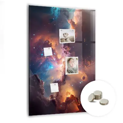 Galaxy space magnetic wall board