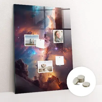 Galaxy space magnetic wall board