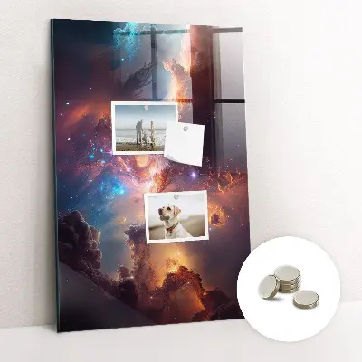 Galaxy space magnetic wall board
