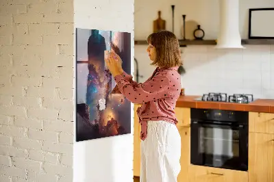 Galaxy space magnetic wall board