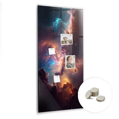 Galaxy space magnetic wall board
