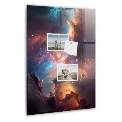 Galaxy space magnetic wall board