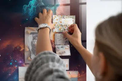 Galaxy space magnetic wall board