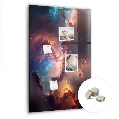 Galaxy space magnetic wall board