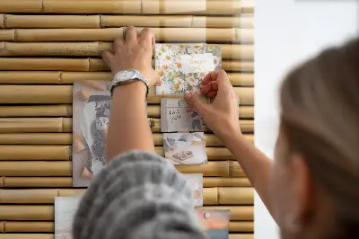 Bamboo Magnetic Wall Board