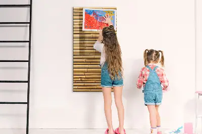 Bamboo Magnetic Wall Board