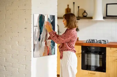 Abstract spots magnet board