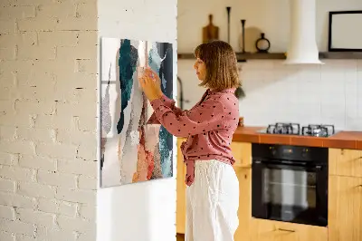 Abstract spots magnet board