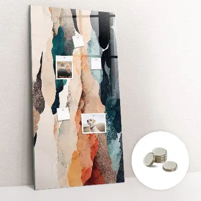 Abstract spots magnet board