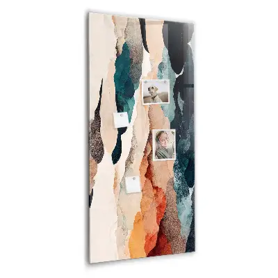 Abstract spots magnet board