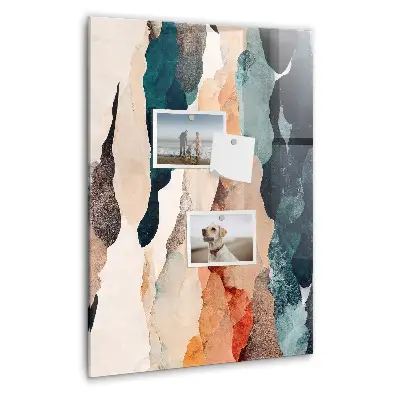 Abstract spots magnet board