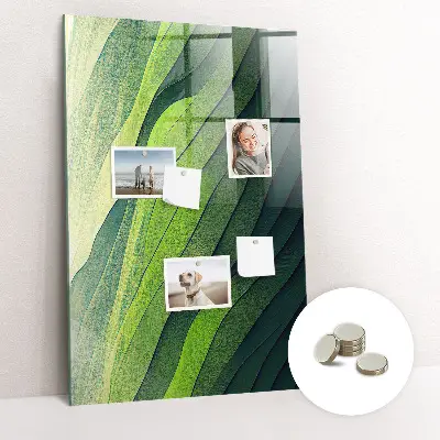 Landscape nature lines magnet board