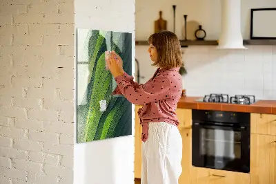 Landscape nature lines magnet board