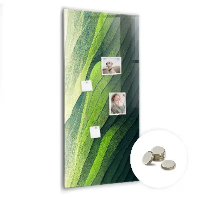 Landscape nature lines magnet board