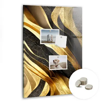 Abstract Lines Magnetic Wall Board