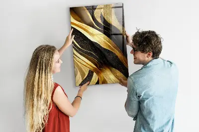 Abstract Lines Magnetic Wall Board