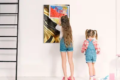 Abstract Lines Magnetic Wall Board