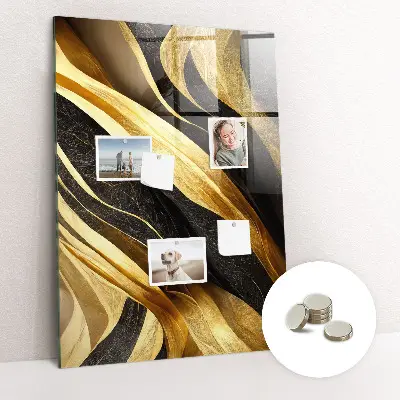 Abstract Lines Magnetic Wall Board