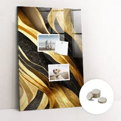 Abstract Lines Magnetic Wall Board