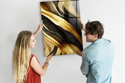 Abstract Lines Magnetic Wall Board
