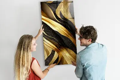 Abstract Lines Magnetic Wall Board