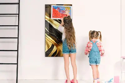 Abstract Lines Magnetic Wall Board