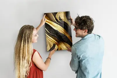 Abstract Lines Magnetic Wall Board