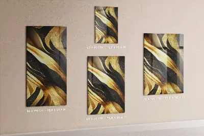 Abstract Lines Magnetic Wall Board