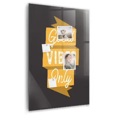 Magnetic Board with Inspiring Quote