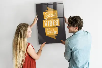 Magnetic Board with Inspiring Quote