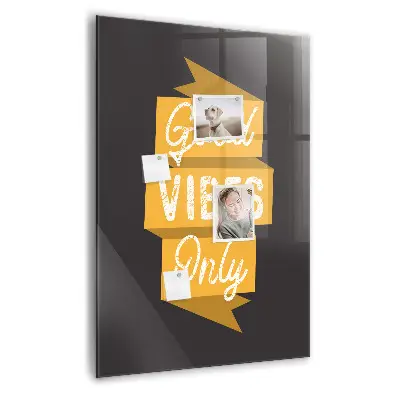 Magnetic Board with Inspiring Quote