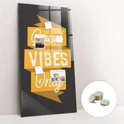 Magnetic Board with Inspiring Quote