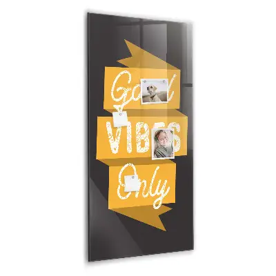 Magnetic Board with Inspiring Quote