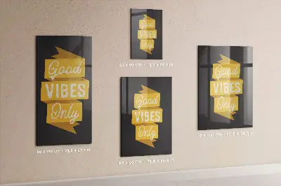 Magnetic Board with Inspiring Quote