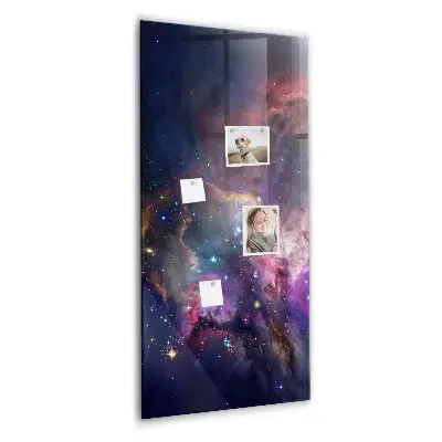 Galaxy Space Magnetic Glass Dry Erase Board