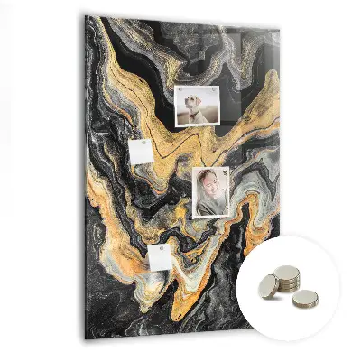 Abstraction Spots Magnetic Board