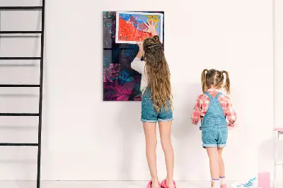 Tropical Leaves Magnetic Wall Board