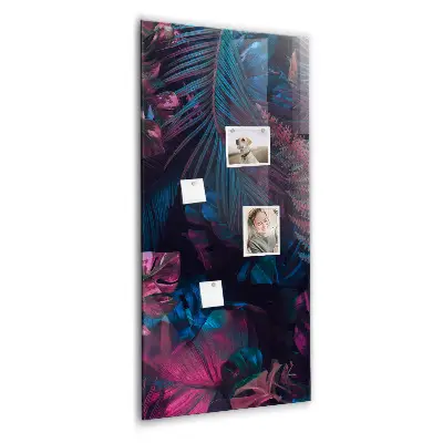 Tropical Leaves Magnetic Wall Board