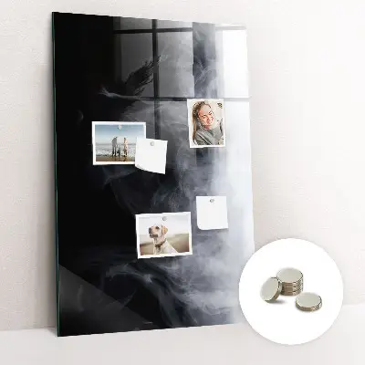 Smoke magnetic wall board