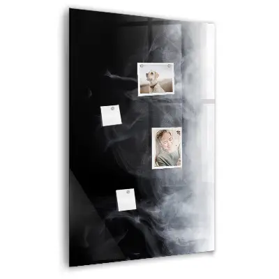 Smoke magnetic wall board